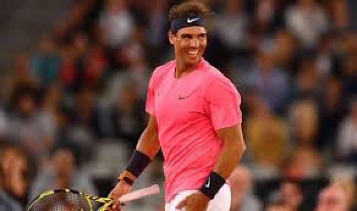 Rafael Nadal uses many tricks during the game