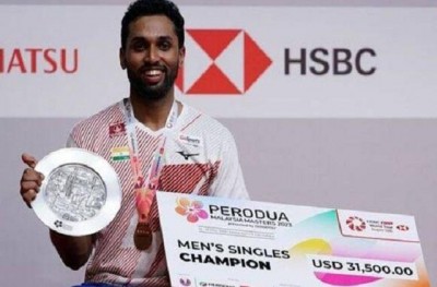Kerala CM congratulates Prannoy on winning Malaysia Masters Super 500 title