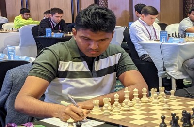 एशियाई शतरंज चैम्पियनशिप में हर्ष भरतकोटि में अपने नाम की शानदार जीत
