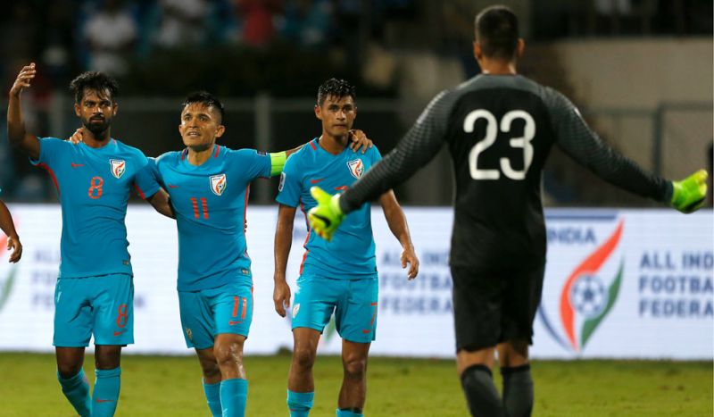 जॉर्डन और भारत के बीच हुए फुटबॉल मैच में भारत हारा
