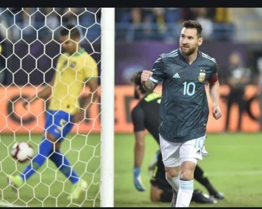 Argentina beats Brazil in friendly match by 1-0