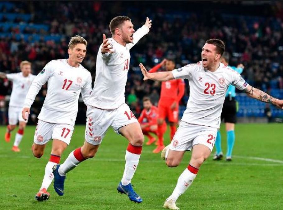 Denmark and Switzerland made place in Euro 2020