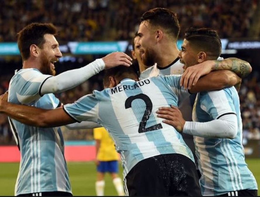 Argentina beats Brazil in friendly match by 1-0