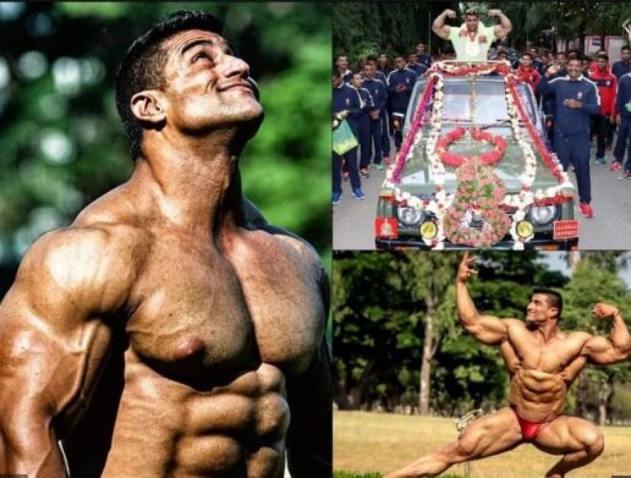 This Indian Army soldier won gold medal in World Body Building