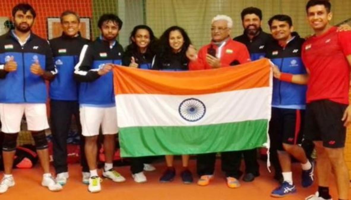 India landed for the first time in World Racketlon Championship