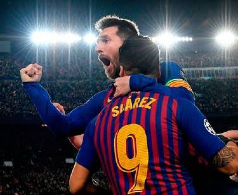 Champions League: Messi scored 613th goal in the 700th match, Barcelona secured place in final-16