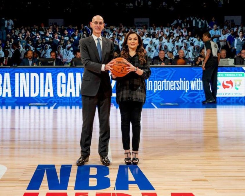 Reliance Foundation launches NBA match in India