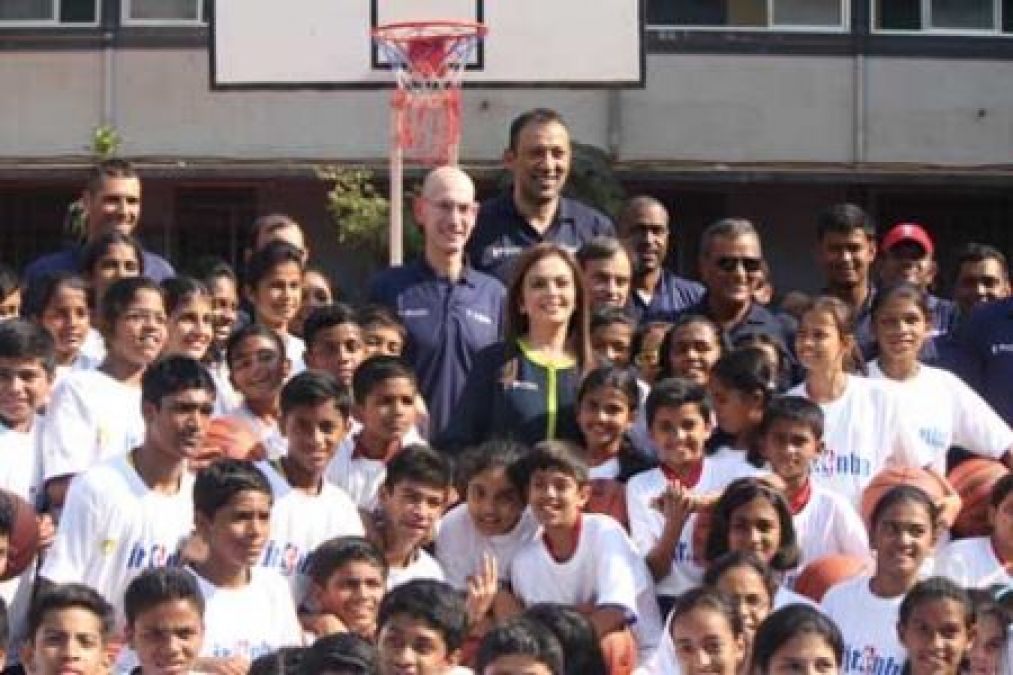 Reliance Foundation launches NBA match in India