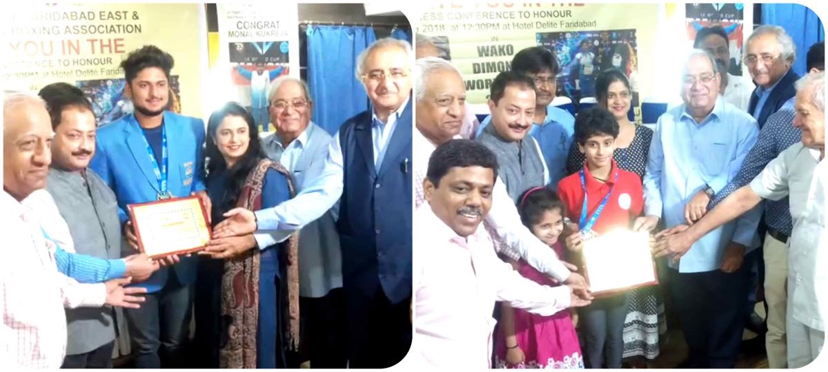 Kick Boxing: Faridabad's Monal wins a gold medal, CM felicitated