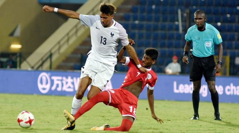 FIFA U -17 वर्ल्ड कप 2017: फ़्रांस ने न्यू कैलेडोनिया को 7-1 से हराया