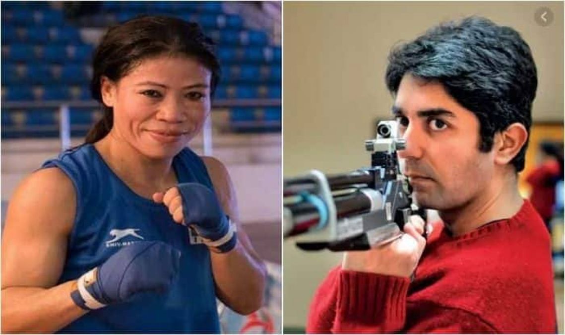 Mary Kom advises star shooter Abhinav Bindra to stay away from boxing