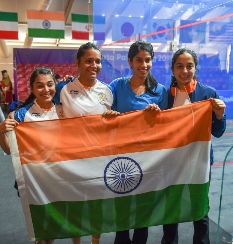 एशियाई खेल: आखिरी दिन भारत ने तोड़ा मेडलों का रिकॉर्ड, महिला स्क्वैश टीम ने जीता रजत
