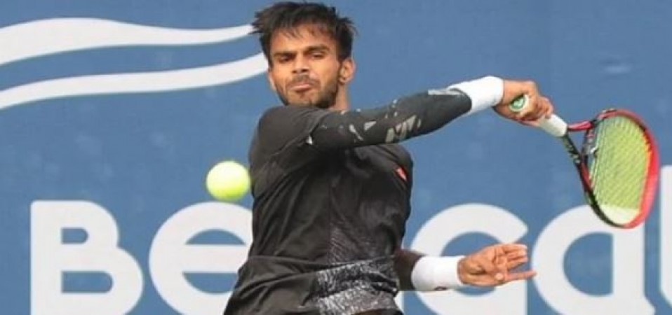 This player became the first Indian player to win the main draw of a Grand Slam after 2013