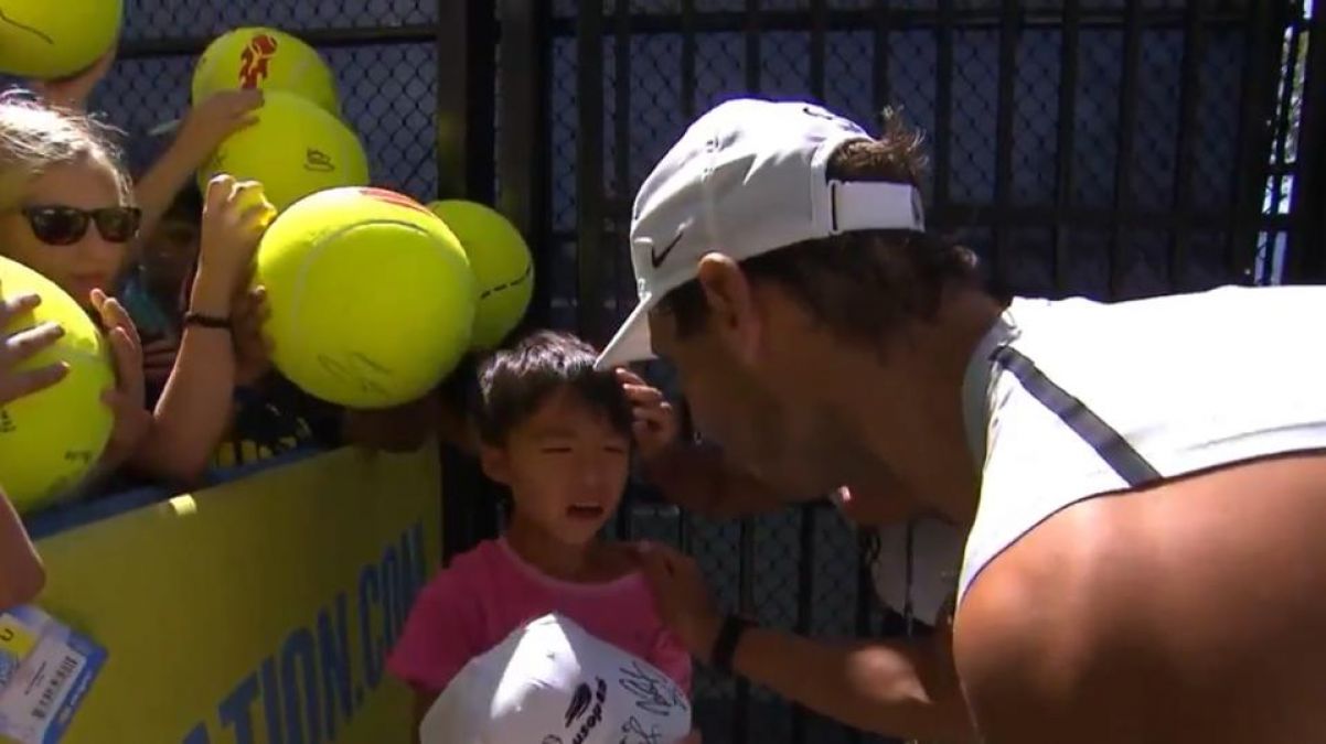 US Open : दिग्गज टेनिस खिलाड़ी नडाल का मानवीय चेहरा आया सामने