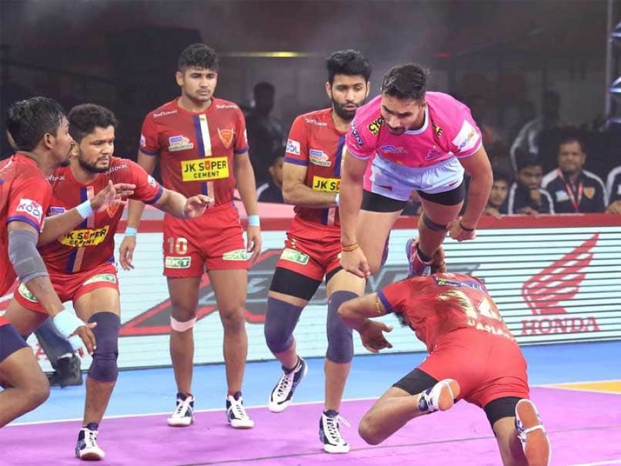 PKL 2019: Dabang Delhi defeated Jaipur Pink Panthers
