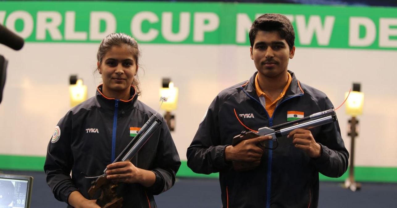 ISSF World Cup : इस भारतीय जोड़ी ने देश को दिलाया पांचवा स्वर्ण पदक