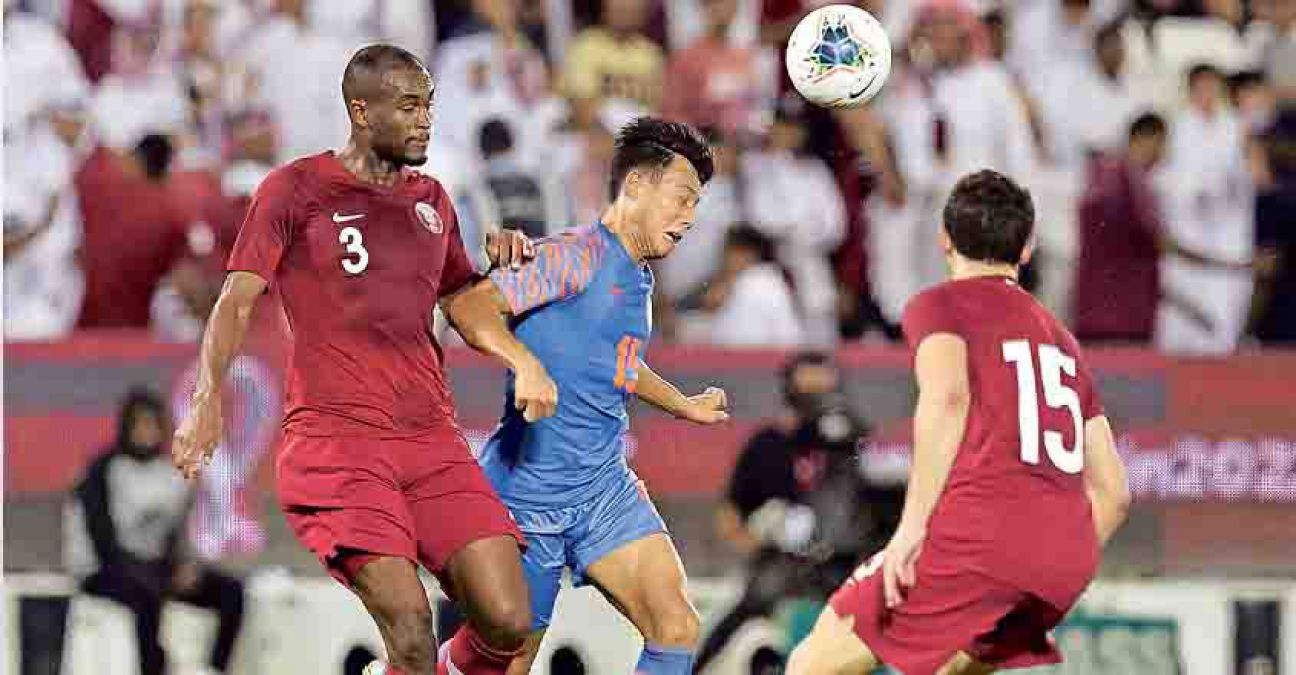 FIFA World Cup Qualifier: India performed brilliantly, stopped Qatar with draw