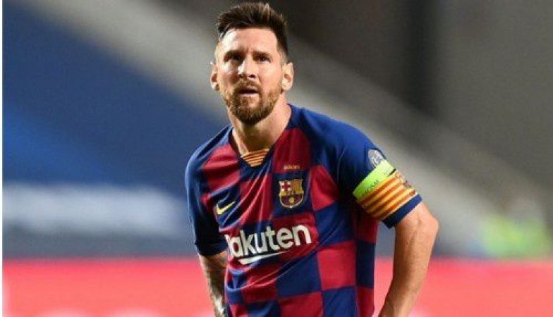 Messi happy with Barcelona's resounding victory