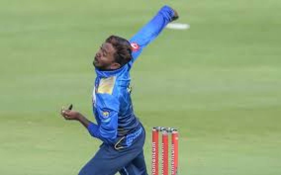 आईसीसी ने इस श्रीलंकाई गेंदबाज पर लगाया एक साल का प्रतिबंध