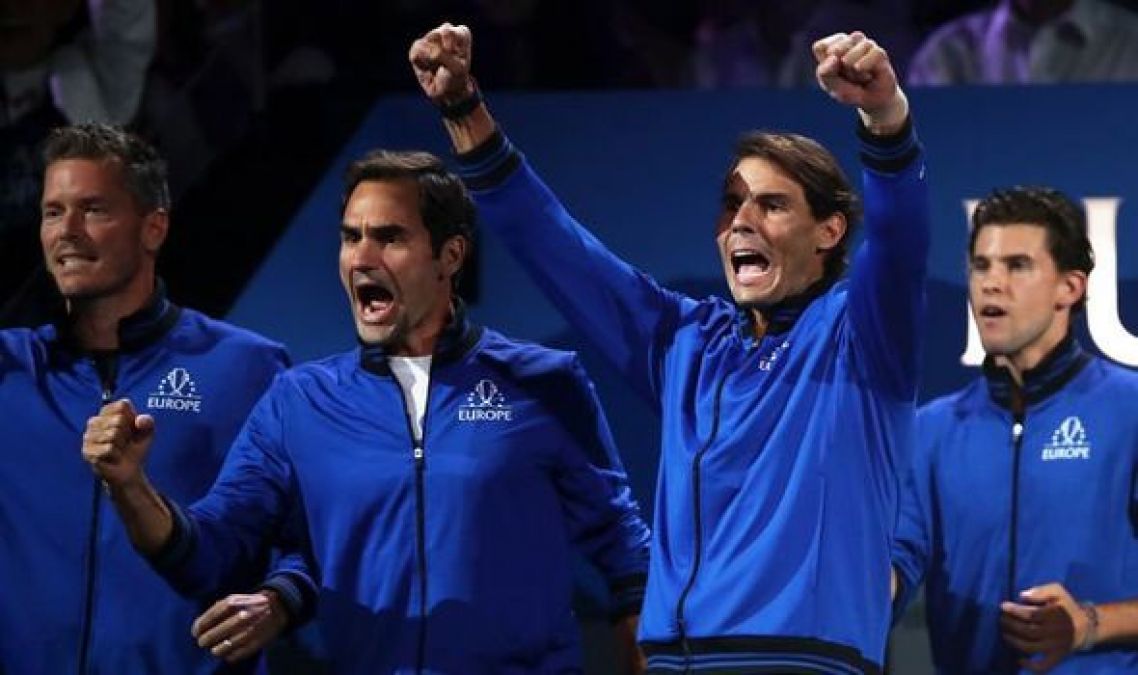 Laver Cup: Federer and Nadal's team won the title