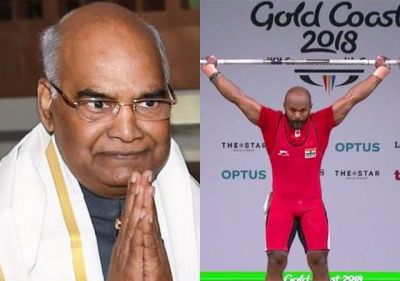 President Kovind congratulates Sathish for gold-medal: CWG 2018, Day 3