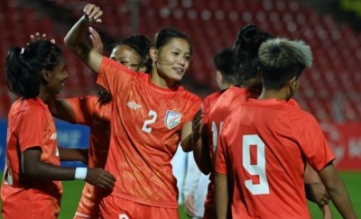 India rout Kyrgyz Republic again; Step into AFC Women’s Olympic Qualifiers Round 2 in style