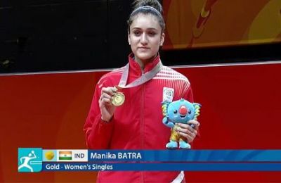 CWG 2018: Manika Batra delivers maiden gold in women's singles table tennis
