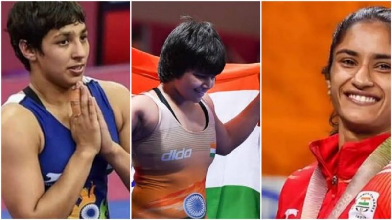 Asian Wrestling Championships : Vinesh Phogat, Anshu malik and Divya Kakran win Gold medal