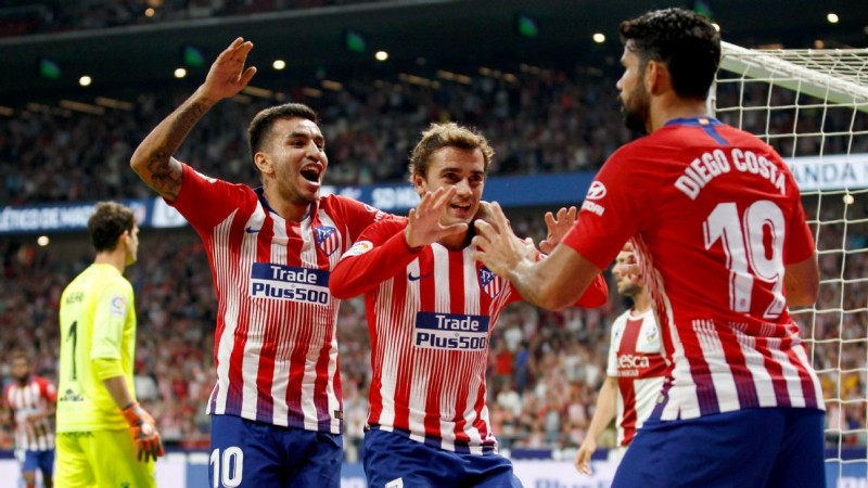 Atletico Madrid made recorded win over Huesca in Spanish league