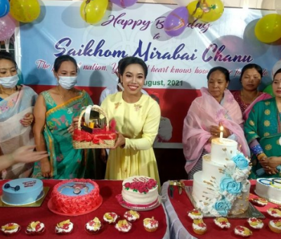 Video: Olympic medallist Mirabai Chanu celebrates 'special' birthday with family