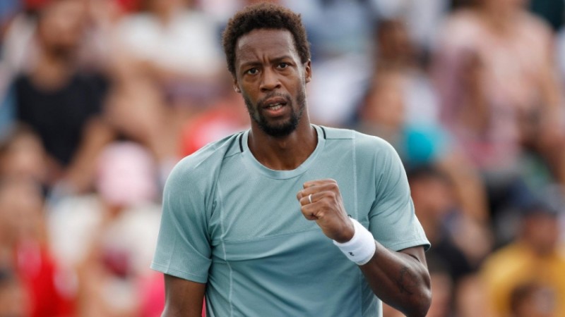 Gael Monfils Shocks Tennis World with Upset Victory Over Tsitsipas at Canadian Open, Joins Medvedev and Raonic in Third Round