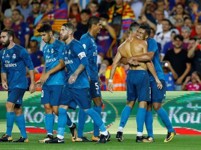 Real Madrid win over Barcelona in Spanish Super Cup first leg