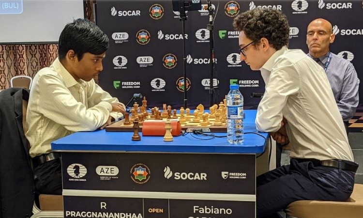 Chess prodigy Praggnanandhaa stuns Fabiano Caruana, meets Carlsen in final