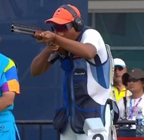 Asian Games 2018: India's Shardul Vihan wins a silver medal in men's double trap event