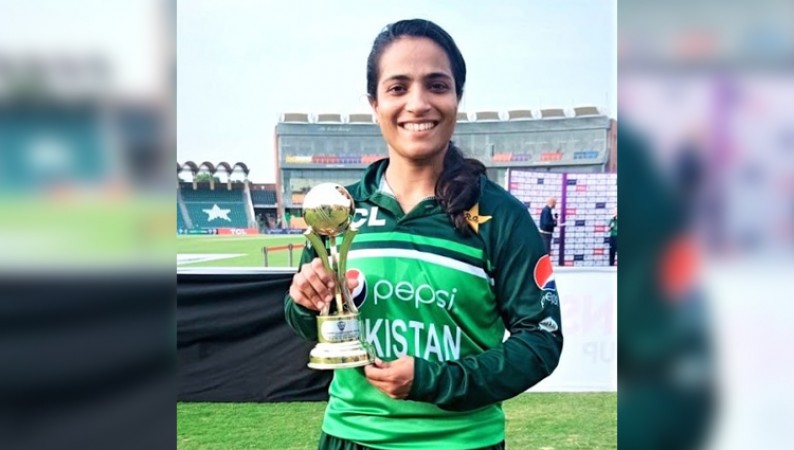 Sidra Ameen appointed ICC Women's Player of the Month