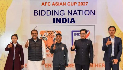 India unveils logo to bid for hosting 2027 AFC Asian Cup