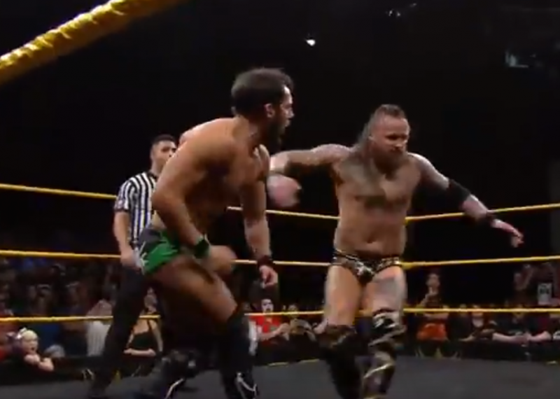 Omg moment… shocking No.1 contender for NXT championship.