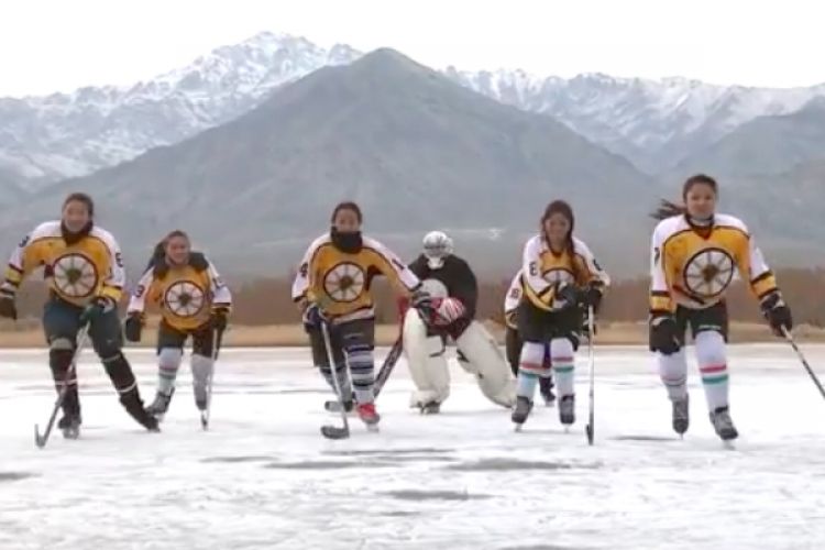 Indian Women's Ice Hockey Team exist and are fighting for survival
