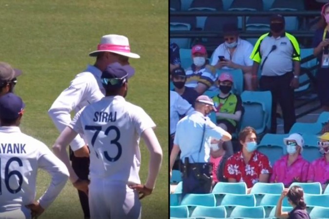 Racial attack on India players again, a group of fans removed from SCG stands