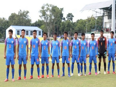 भारत अंडर-16 फुटबॉल टीम यूएई के खिलाफ एक्सपोजर मैचों के लिए है तैयार