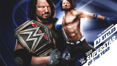 AJ styles awarded as the wrestler of the year: PWI