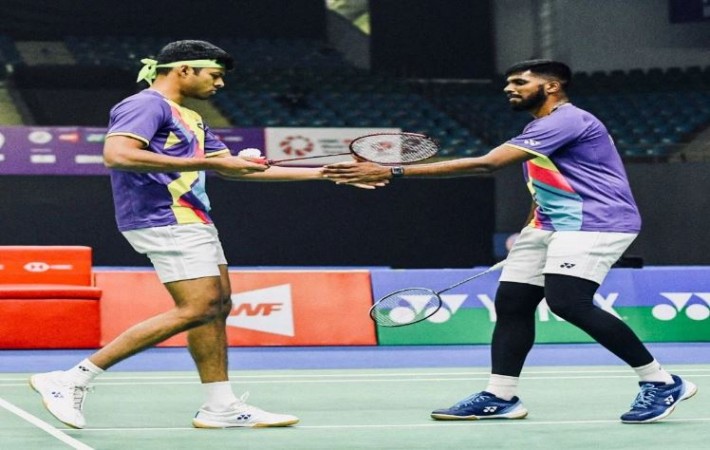 Chirag-Satwik pair to withdraw from the 2-round clash due to injury