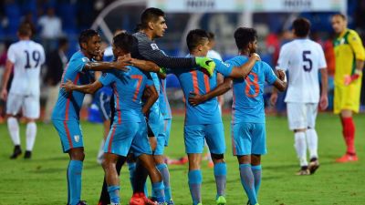 India climb 3 places to 102nd spot in FIFA rankings