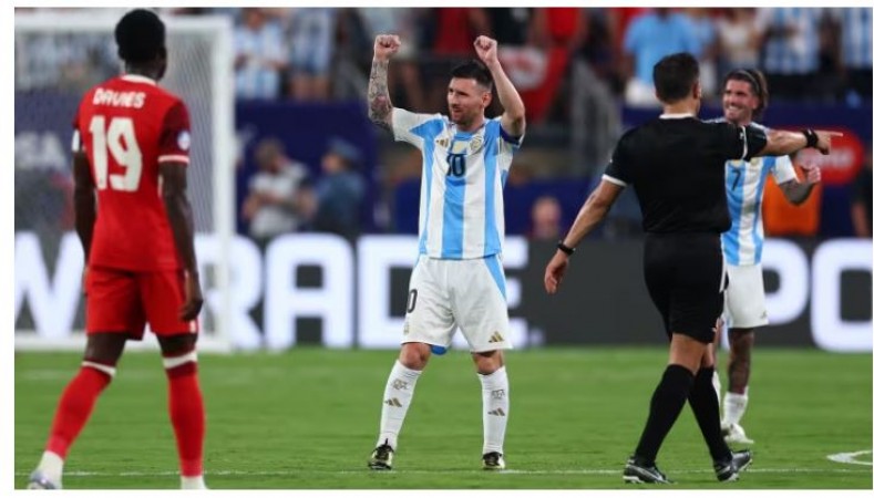 Messi's Magic Leads Argentina to Copa America Final, Ending Canada’s Historic Run