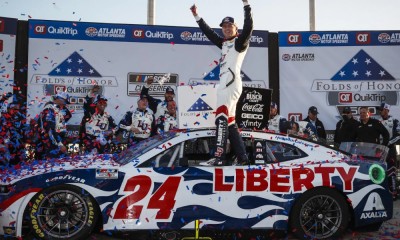 William Byron wins the race with great Grapple