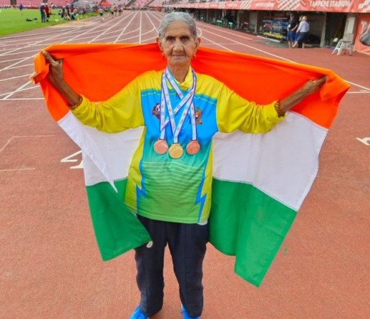 94 वर्षीय भारतीय  एथलीट बनी देश के लिए प्रेरणादायक , विश्व मास्टर्स एथलेटिक्स चैंपियनशिप में कर दिया यह कारनामा