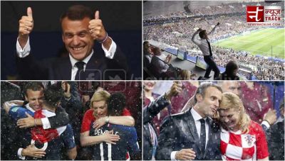 FIFA World Cup 2018 France win: Watch French President  dances to victory tune