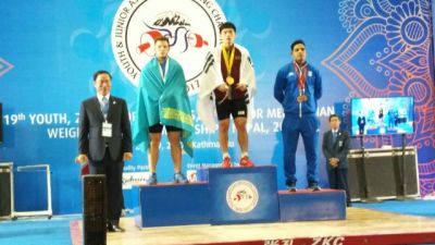Ajay Singh grabs bronze medal in Asian Youth Weightlifting