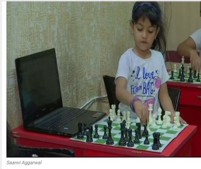 Meet 4-year-old Saanvi secures second place in National U-7 chess tournament