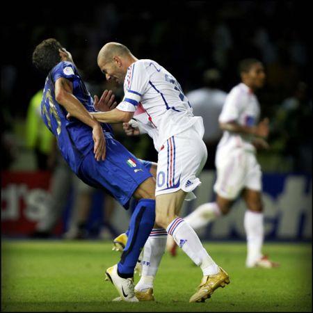 A flashback to FIFA 2006: when Zidane headbutted Materazzi